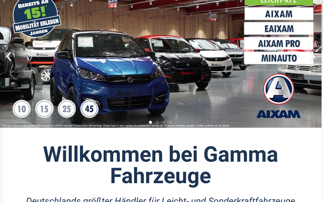 Gamma-Fahrzeuge GmbH goes Spain